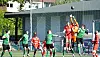 Levin Kristoffersen prøver seg mot Sverresborgs keeper, men taper duellen.