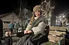 Karoline Brækkan kjørte hest og kjerre gjennom sentrum, til glede for både små og store.
