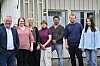 Etter et vellykket arrangement er styret i Ungdomslaget Heimdal klare på én ting – Garstad-dagene kommer tilbake neste år. Fra venstre: Lars Kirkeby-Garstad, Helga Horseng, Hanne Lill Sørø, Heidi Agno Ulsund, Aksel Kirkeby-Garstad, Gorm Bengtson og Mia Kirkeby-Garstad.