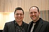 Forlovedene Christoffer Brekke og Stian Rosenvinge.