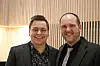 Forlovedene Christoffer Brekke og Stian Rosenvinge.