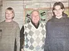 Niendeklassingene Martin Hamlandsø og Gunn Karin Finnestrand syntes møtet med Julius Paltiel var svært interessant