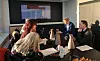 På sin første kontordag i Rørvik tok fylkesordfører Tore O. Sandvik imot en delegasjon fra Leka med ordfører Elisabeth Helmersen i spissen. Nærøysunds ordfører Amund Hellesø deltok også i møte.