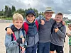 Ola Horven Haugerøy, Emilis Kunickas, William Rosenvinge og Sander Bakke Berg er fire av elevene i klassen som ble best i lesing i landet.