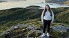 Lauren Vance fikk oppleve den trønderske kystnaturen på nært hold under oppholdet i Ytter Namdalen.