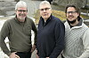 Rolf Pettersen (i midten) har med seg blant andre Ivar Hatland og Andreas Øvergård på sine fire nye utgivelser.