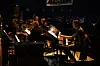Suffløse Ingebjørg Ellingsen og musikerne Rolf Pettersen, Bjørn Tore Pettersen, Walter Olsen-Ryum og Ole Evjen.