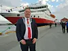 Ordfører Amund Hellesø hadde ikledd seg ordførerkjedet i anledning jubileet.