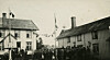 Dette bildet er tatt under et Musikkstevne på Berggårdstunet med Rørvik Musikk Forening i 1919.