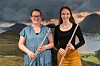 Fløyteduetten Duolivia består av Andrea Otterstad Johansen og Heidi Hagerup Uddu.