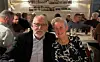 Ekteparet Steinar og Birgith Olsen var blant gjestene som fikk med seg både foredrag, krabbe og dans under feiringen av Kvalpsundbruas 50-årsjubileum.