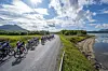 STERKT FELT: Når Arctic Race of Norway går av stabelen 11. til 14. august vil publikum få oppleve noen av verdens beste sykkellag og syklister på nært hold. Dette bildet er fra sykkelrittet i 2021.