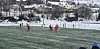 Corner til Rørvik etter rundt en halvtimes spill.