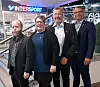 Nærøysund Frp ved (f.v.)Morten Aleksander Haugerøy, May-Linn Waagø, Stein Bakken og Terje Settenøy.