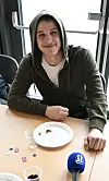 Tobias Kornerud er svartrussepresident ved Ytre Namdal videregående skole. Han beskriver årets russefeiring som roligere enn tidligere år.
