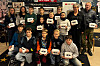 Foldereid J/G11 var veldig fornøyde med å få RBK-matbokser i gave, i tillegg til pizza og brus.