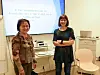 Isabell Binderø og Eva Bjørnstad holdt kurs om hvordan man skal ta vare på barn gjennom et samlivsbrudd.