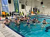 Ingenting å si på innsatsen til svømmerne i Rørvik svømme og livredningsklubb som tilsammen svømte 73.500 meter til inntekt for klubben.