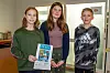 Tiril Severeide Valan, Johanna Sørensen og Vetle Hansvik fikk jobbe som redaktører.