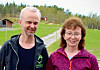 Frode Setran og Anna Setran er takknemlige for prisen fra 4H.