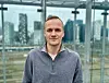 Tobias Kvalvik, kommunikasjonssjef i Gjensidige.