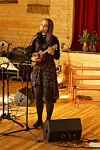 Linda Arlen Plahte var en av kulturskoleelevene som imponerte med sin opptreden.