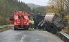 Uhellet var forholdsvis udramatisk, og påvirket trafikken i én retning. Under berginga ble det noe ventetid ffor passerende trafikk.