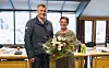 Havnedirektør Asle T. Andersen fra Nord-Trøndelag havn delte ut ildsjelprisen til Sissel Sørhøy.
