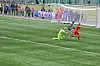 Her skårer Rørvik-spiller Olav Fausa mot Rosenborg i NM tidligere i år. Han håper på nettkjenning i helgens lokal-derby mot Namsos også.