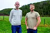Rektor Kjartan Åsebø og prosjektleder Mathias Morterud gleder seg til å kunne tilby den nye linjen.