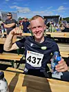 William Strøm Johansen kunne slippe jubelen løs etter sitt første skogsløp i skytternes NM.