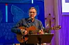 Jan Korssjøen synes det var veldig koselig å spille konsert på Rørvik i helga.