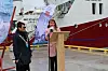 Ordfører Britt Helstad ga ordet til fylkesråd Ingelin Noresjø for åpningsseremoni.