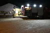 Brannvesenet var på plass, ni minutter etter alarmen gikk.