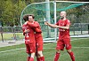 Anders Morken ga Rørvik en 1-2 ledelse i lørdagens kamp mot Charlottenlund. Her fra en tidligere kamp med Olav Fausa Og Erik Skeie.