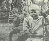 Hildegunn, Lars Petter og Asmund koste seg på huskene.