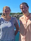 Ingrid Repstad Jensen og Aoife Maloney Westgård.