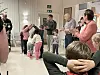 Arkivbilde fra et arrangement gjennom Den kulturelle skolesekken i fjor.