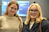 Villemo Kjihl og Emma Hellesø er nestleder og leder i ungdomsrådet.