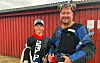 Lorents Johansen og sønnen Lucas deltok i Steinkjer Grand Prix.