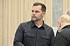 Aleksander Holand stilte spørsmål til spillerne da de fikk sin tur på podiet under årets fotballavslutning.