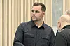 Aleksander Holand stilte spørsmål til spillerne da de fikk sin tur på podiet under årets fotballavslutning.